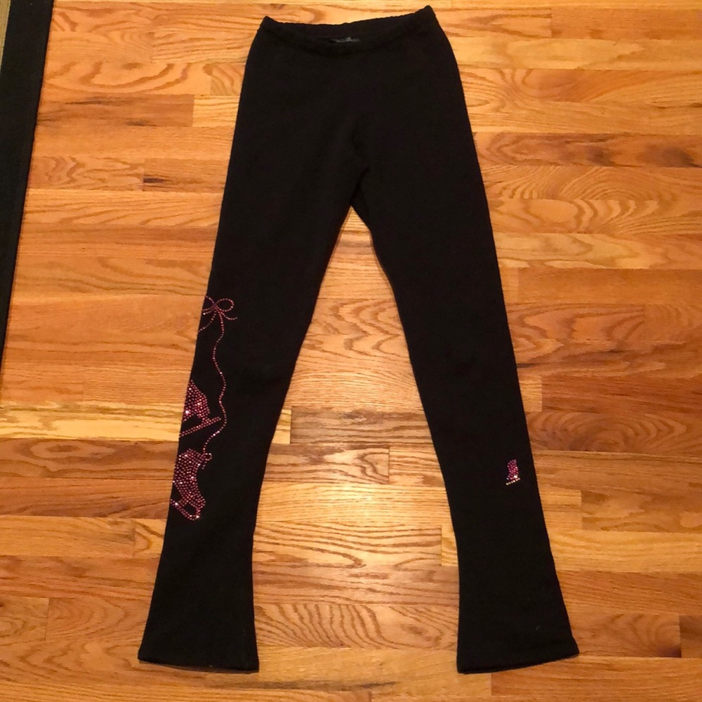 Ice Fire figure skating pants